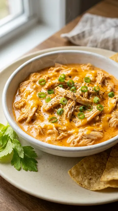 Slow Cooker Buffalo Chicken Dip
