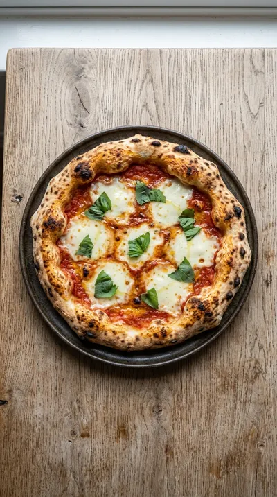 Same-Day Sourdough Pizza Dough - cooking process