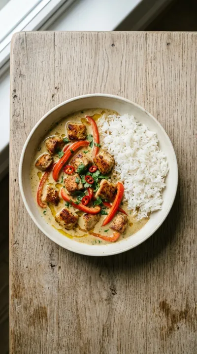 Coconut Chicken Curry (30 Minutes) - cooking process