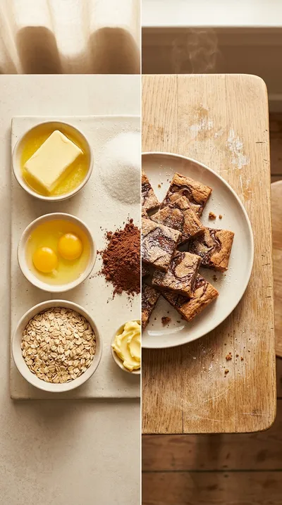 Brookies – Easy Cookie‑Brownie Bites - ready to serve
