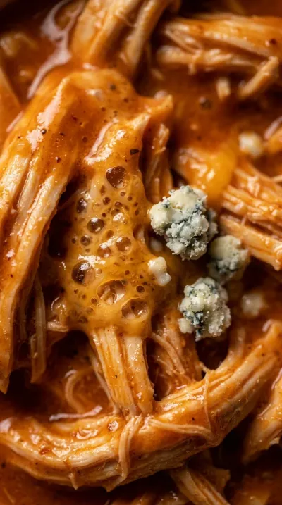 Crockpot Buffalo Chicken Dip – Easy Slow Cooker Snack - ingredients preparation