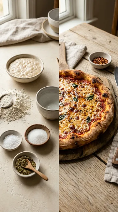 Quick Sourdough Discard Pizza Dough: No Yeast, Big Flavor! - ready to serve