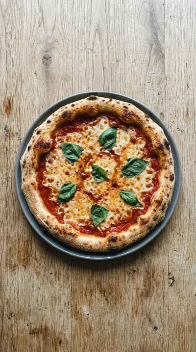 Same Day Sourdough Pizza Dough - cooking process