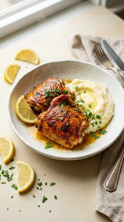 Old Bay Chicken Thighs