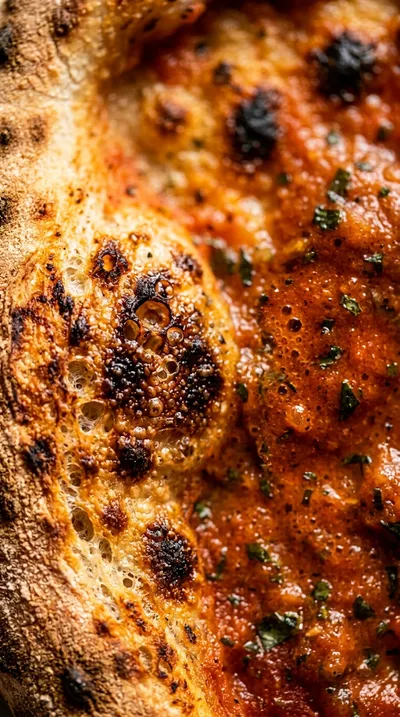 Sourdough Pizza Crust No Yeast - ingredients preparation