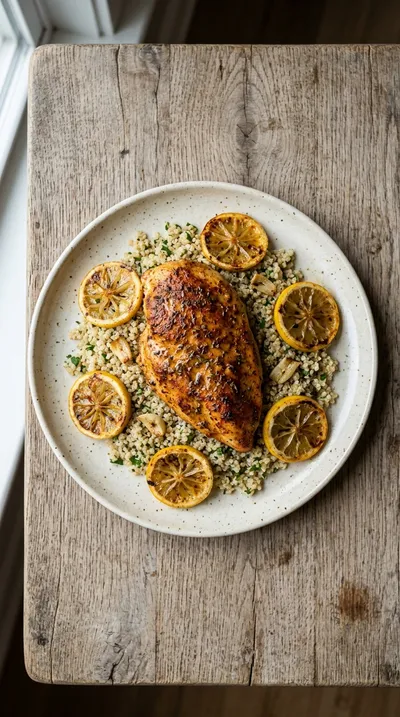 Oven Baked Chicken Breast Recipe - cooking process