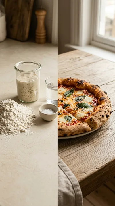 Sourdough Pizza Dough – Grams Formula for Perfect Crust - ready to serve