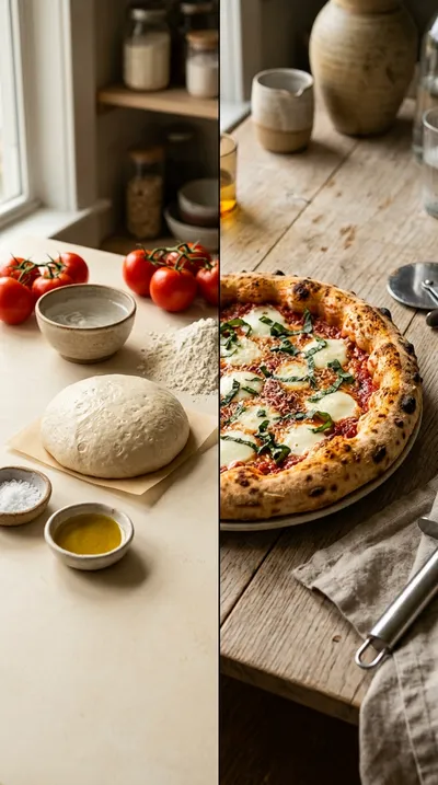 Sourdough Pizza Crust Recipe - ready to serve
