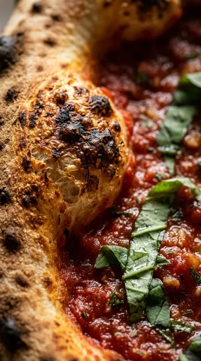 Crispy Chewy Bubbly Artisan Pizza Dough - ingredients preparation