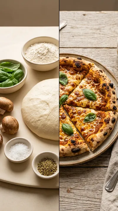Sourdough Discard Pizza Dough – Quick Easy Recipe - ready to serve