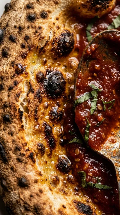 Sourdough Pizza Crust Recipe - ingredients preparation
