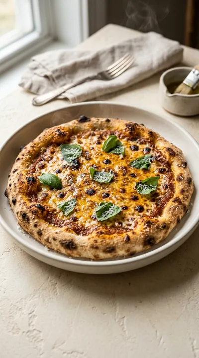Drool-Worthy Sourdough Discard Pizza Crust