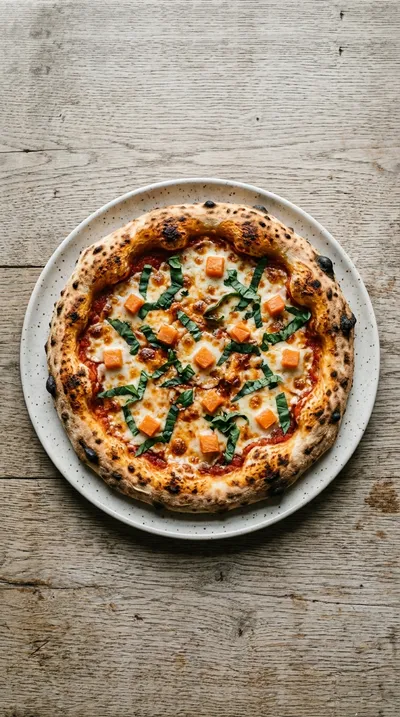 Sourdough Pizza Crust No Yeast - cooking process