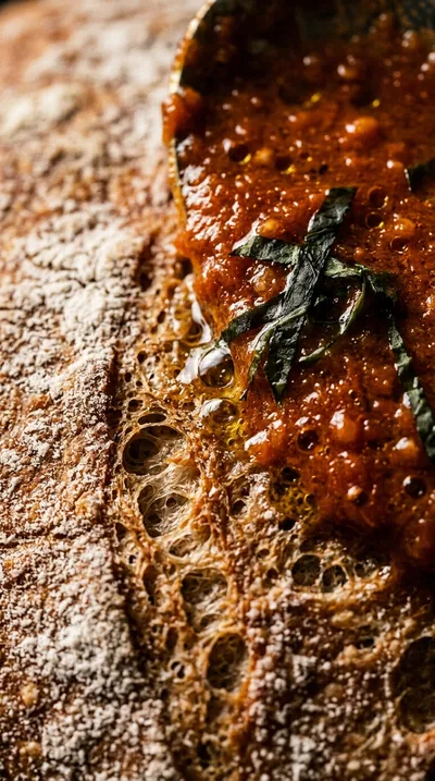 Bulk Baked Sourdough Pizza Crusts - ingredients preparation