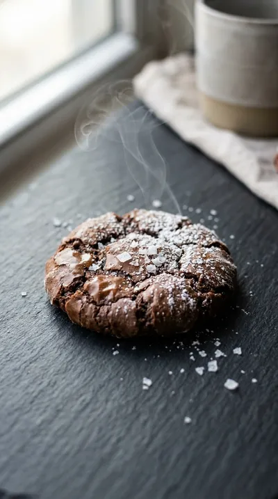 Salted Brownie Crinkle Cookies – Healthy Recipe