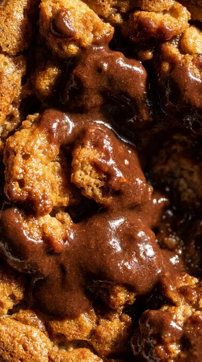 Cottage Cheese Lava Cake with Chocolate Protein - ingredients preparation