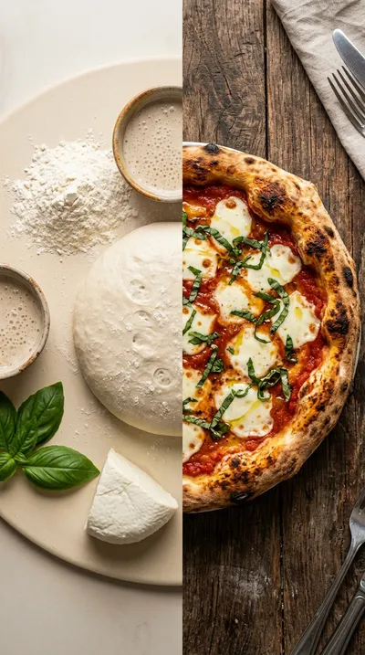 Sourdough Pizza Crust - ready to serve